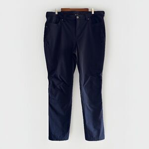 Duluth Trading Flexpedition Pant Slim Leg Hiking Blue Outdoor Plus 18 X 31 Nylon